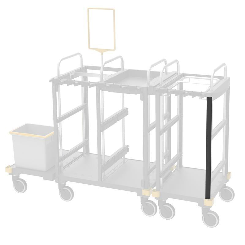 VERMOP Eckprofilleiste, anthrazit 735mm, 74 x 4 x 2 cm | 1 Stück