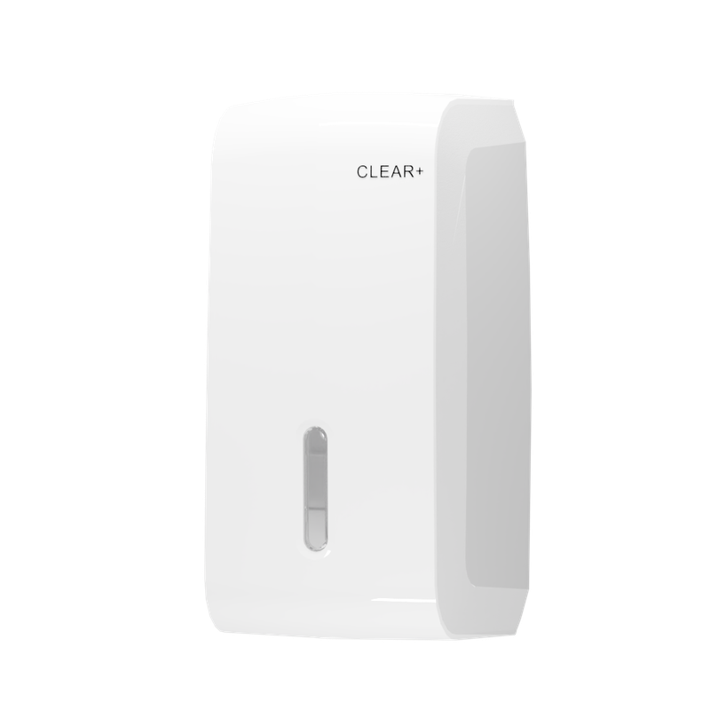 Clear+ Einzelblatt-Toilettenpapierspender