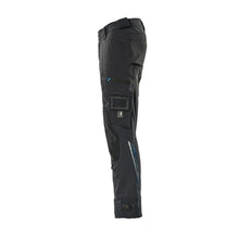 Hose mit Knietaschen aus Dyneema,Stretch Hose, schwarzblau