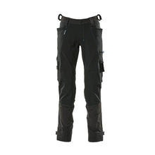 Hose mit Knietaschen aus Dyneema,Stretch Hose, schwarz