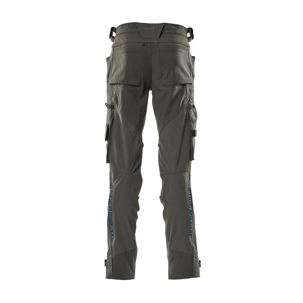 Hose mit Knietaschen aus Dyneema,Stretch Hose, dunkelanthrazit