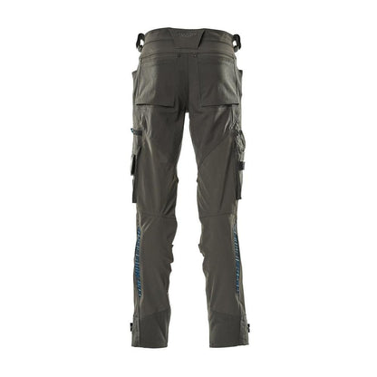 Hose mit Knietaschen aus Dyneema,Stretch Hose, dunkelanthrazit
