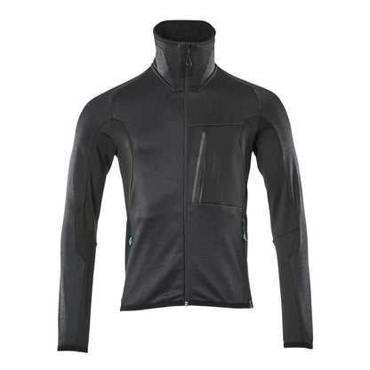 Pull polaire avec veste micropolaire zippée