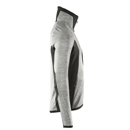 Pull polaire avec veste micropolaire zippée