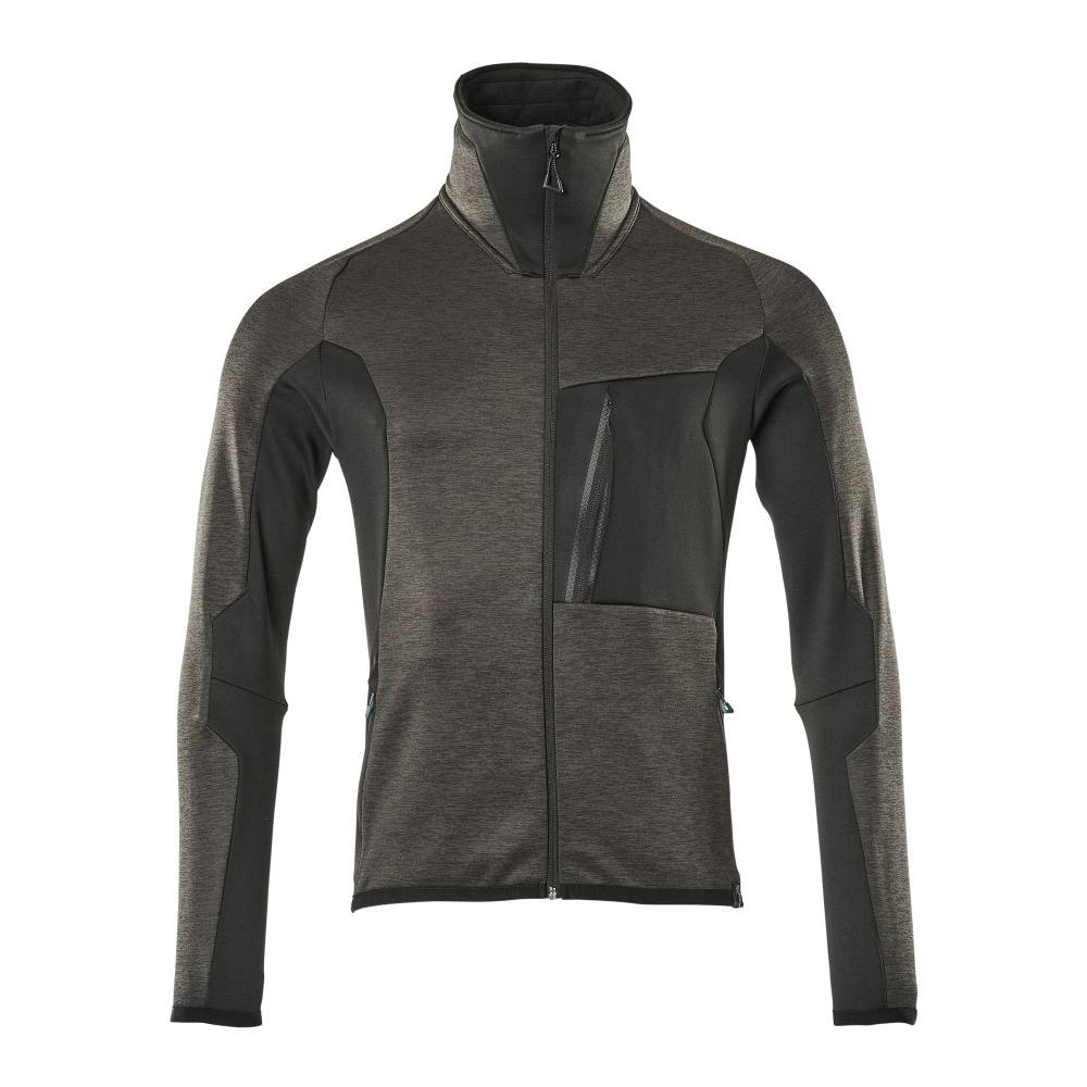 Pull polaire avec veste micropolaire zippée