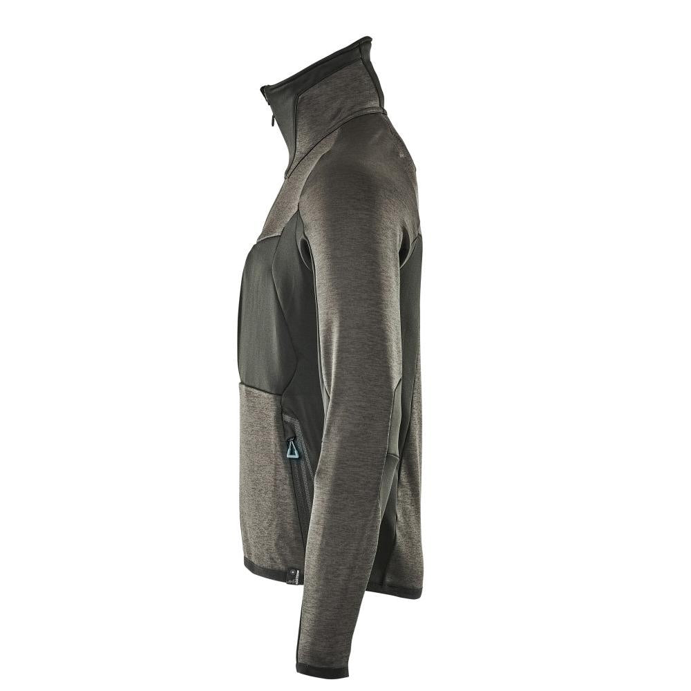 Pull polaire avec veste micropolaire zippée