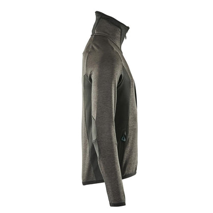 Pull polaire avec veste micropolaire zippée