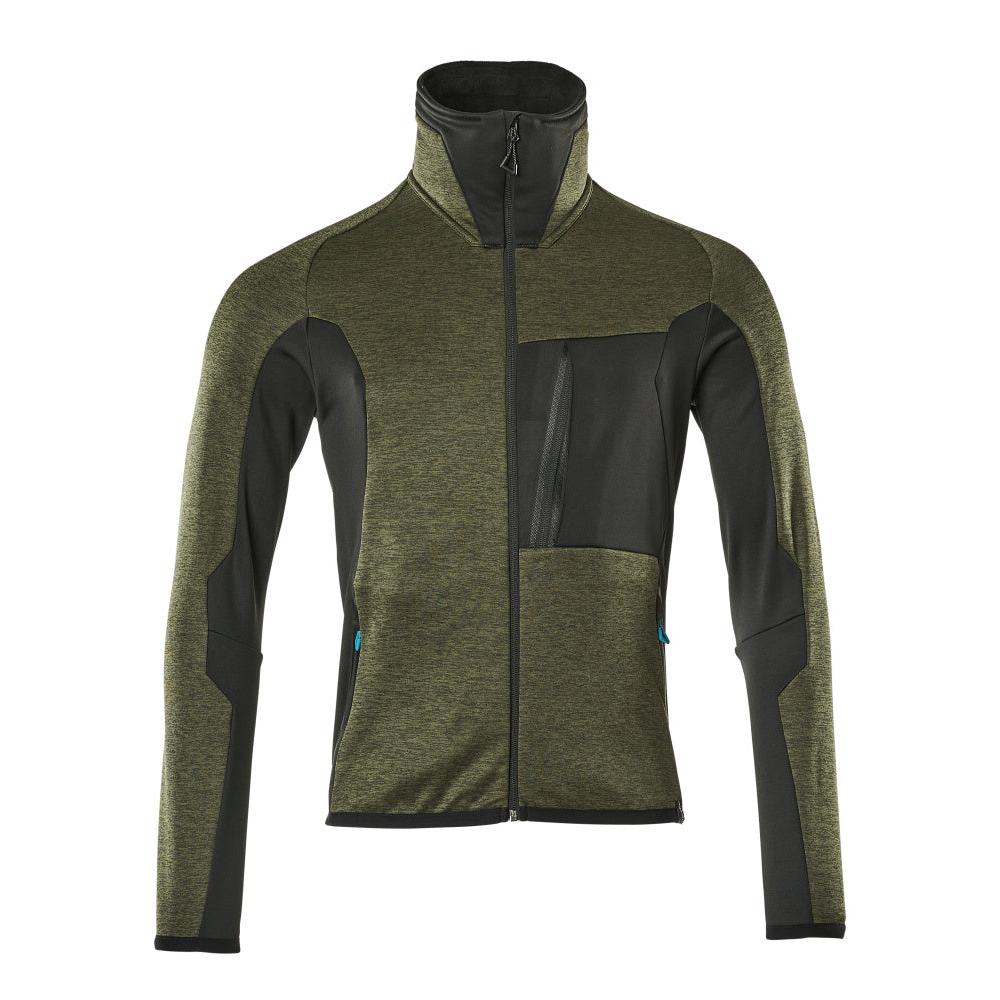 Pull polaire avec veste micropolaire zippée