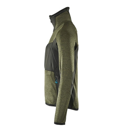 Pull polaire avec veste micropolaire zippée