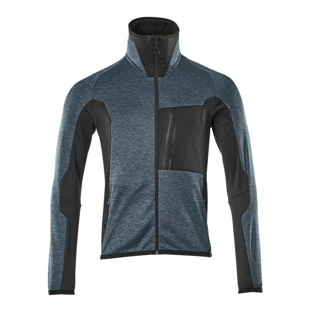 Pull polaire avec veste micropolaire zippée