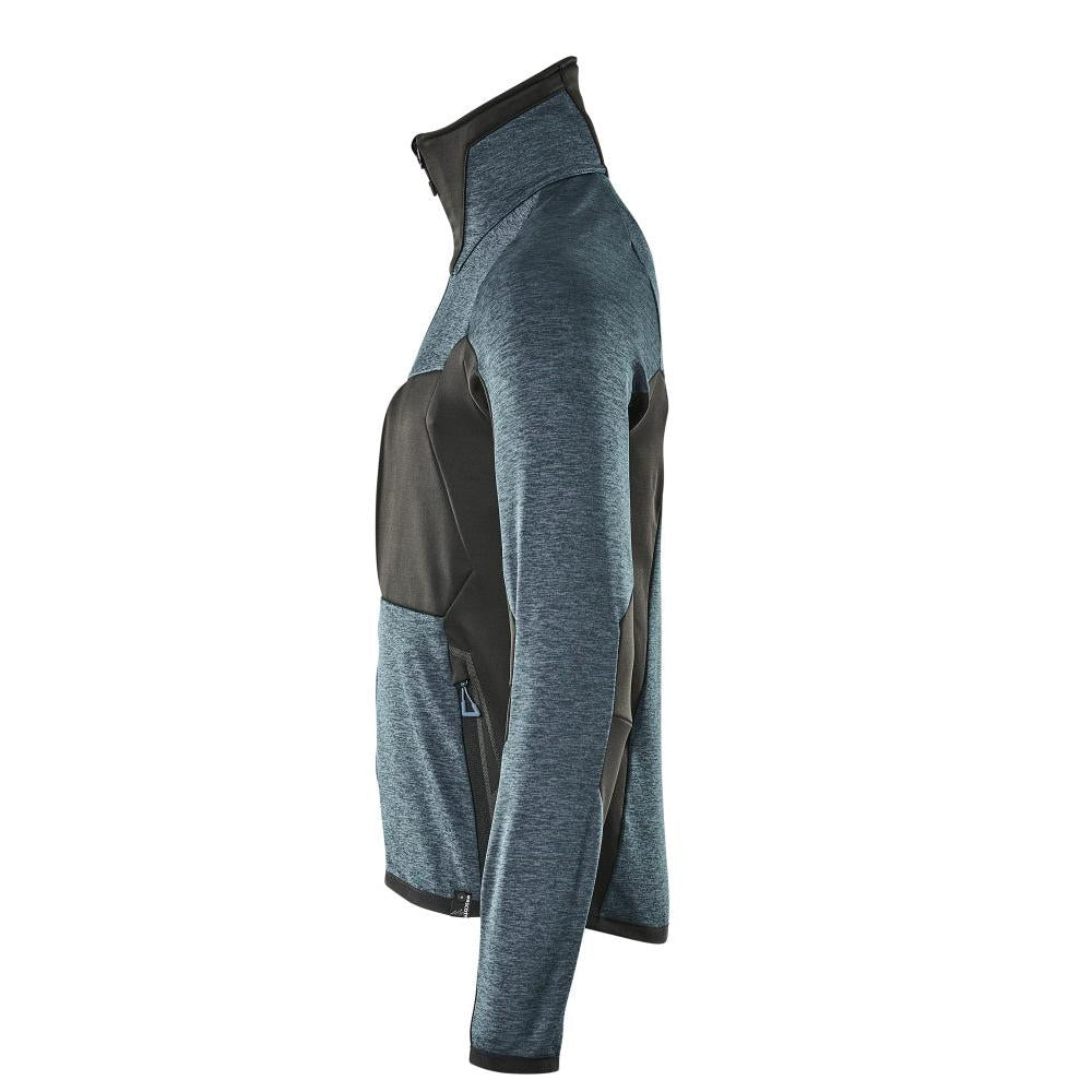 Pull polaire avec veste micropolaire zippée