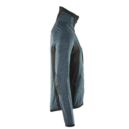 Pull polaire avec veste micropolaire zippée