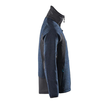 Giacca, in maglia, con cardigan in membrana