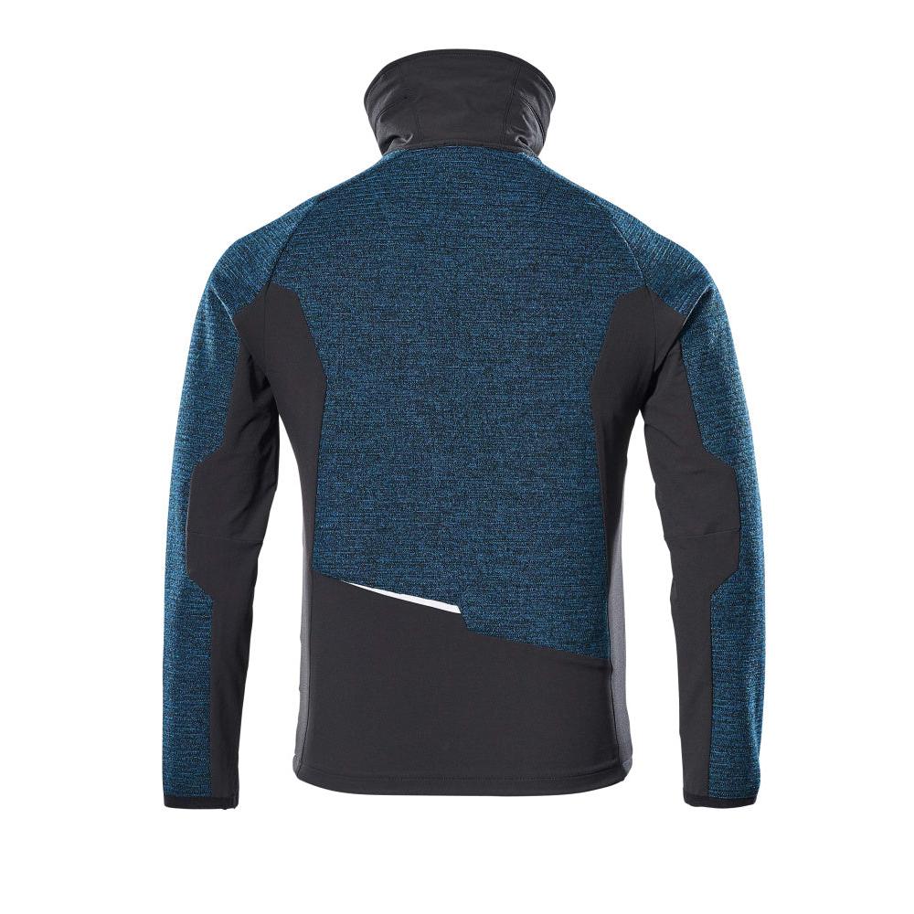 Giacca, in maglia, con cardigan in membrana