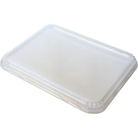 Le couvercle Duni GmbH pour barquette de repas en PP Caterline est un couvercle transparent en APET (232 x 183 x 16 mm) doté d'un rebord légèrement relevé, qui garantit un maintien sûr sur les barquettes compatibles. Disponible en paquet de 372 pièces.
