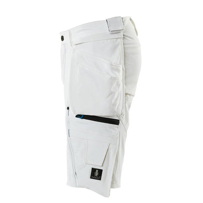 Shorts,abnehmbaren Hängetaschen,Stretch Handwerkershorts, weiss
