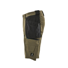 Shorts,abnehmbaren Hängetaschen,Stretch Handwerkershorts, moosgrün