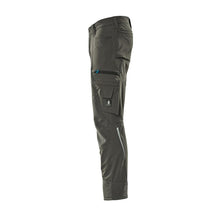 Hose mit Knietaschen, Stretch, leicht Hose, dunkelanthrazit