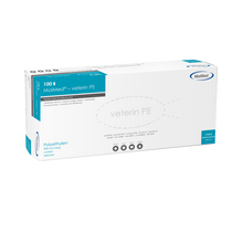 Guanti veterinari in PE MaiMed-veterin 90 cm, arancioni, scatola da 100 pezzi | Scatola (100 pezzi)