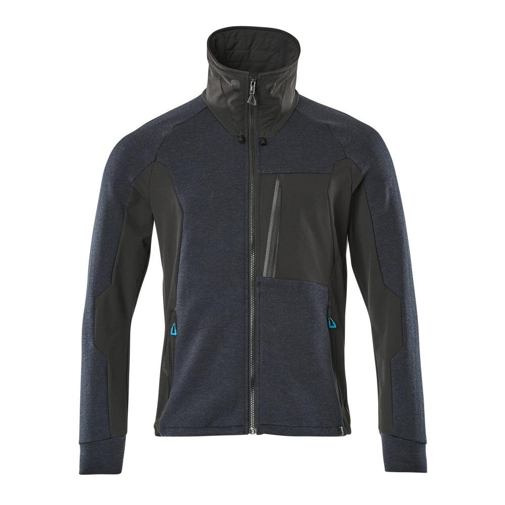 Sweatshirt, Reißverschluss, Stehkragen Sweatshirt mit Reißverschluss