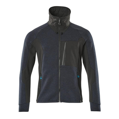 Sweatshirt, Reißverschluss, Stehkragen Sweatshirt mit Reißverschluss