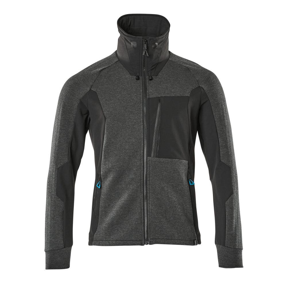 Sweatshirt, Reißverschluss, Stehkragen Sweatshirt mit Reißverschluss