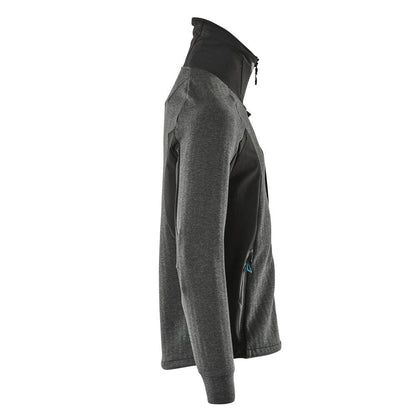 Sweatshirt, Reißverschluss, Stehkragen Sweatshirt mit Reißverschluss