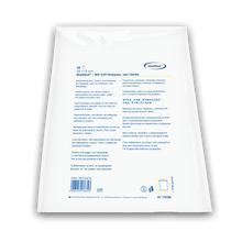 Guanto da lavaggio MaiMed con noduli morbidi, non sterile bianco, in pile, 50 pezzi/sacchetto di plastica | Confezione (50 pezzi)