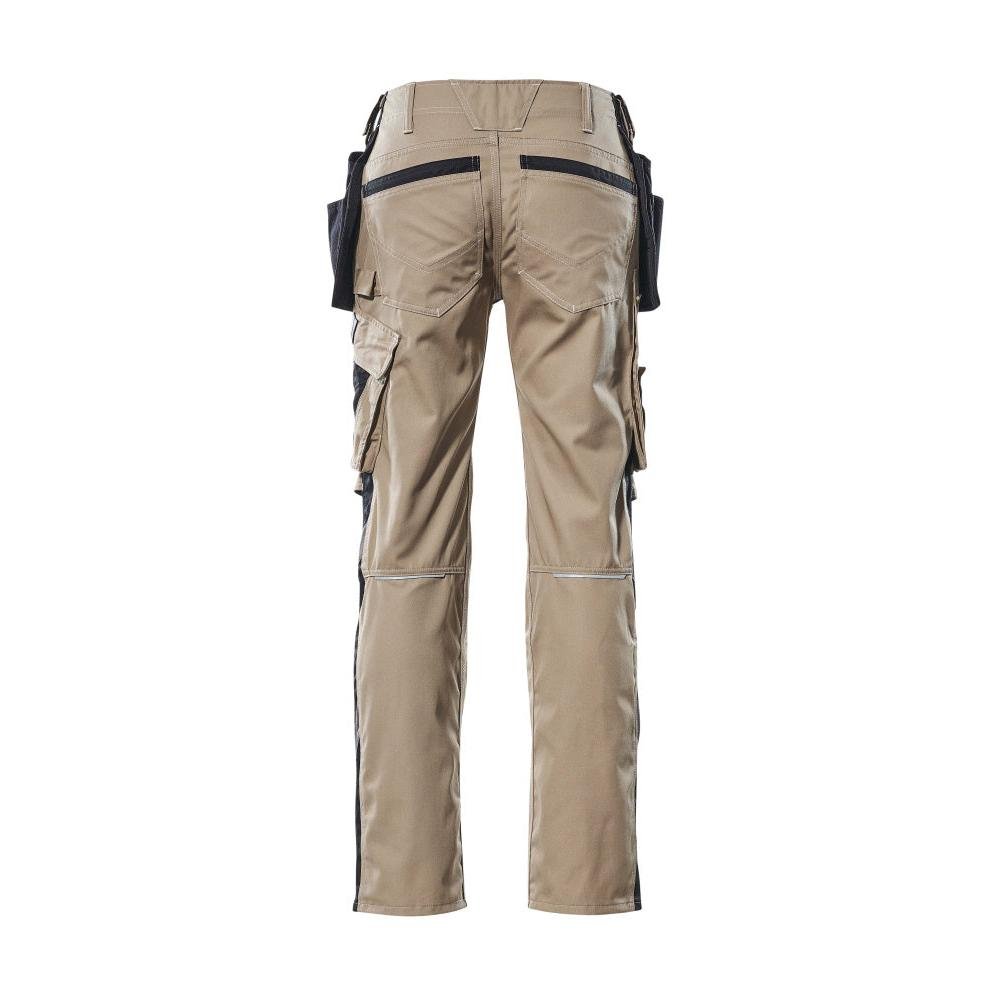 Hose mit Hängetaschen, geringes Gewicht Hose, hellkhaki/schwarz