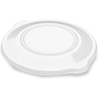 Couvercle transparent en PP, Ø 289 mm, de la marque Duni GmbH, compatible avec les références 176396, 176395 et 176394. Disponible en paquet de 240 pièces.