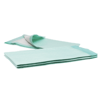 MaiMed coussin médical 60x90cm Oreiller en flocons de peluche extra non stérile 60x90cm 2x25pcs/boîte vert | Boîte (50 pièces)