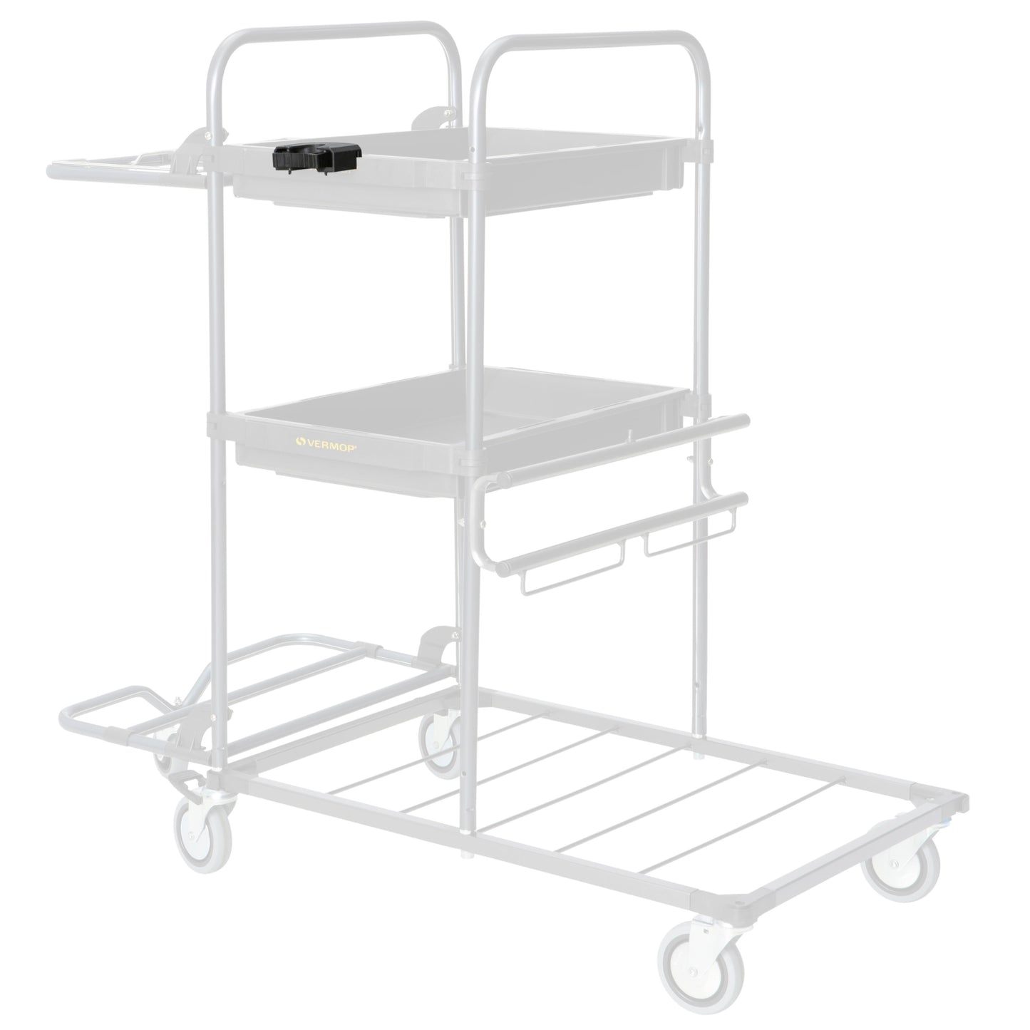 Portamaniglia VERMOP laterale Ø 22-30 mm, 9 x 7 x 4 cm