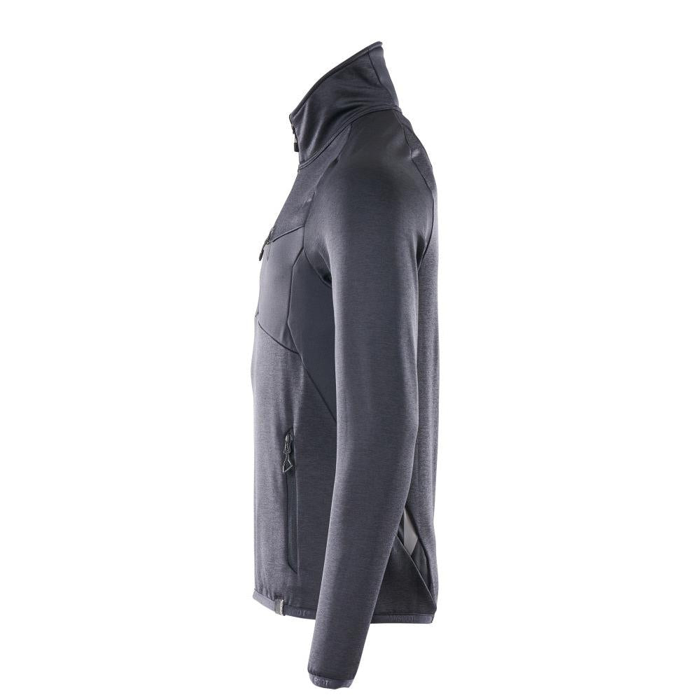 Pull polaire avec veste courte zippée en micropolaire