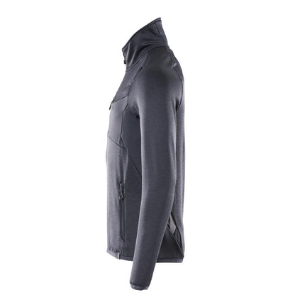 Pull polaire avec veste courte zippée en micropolaire