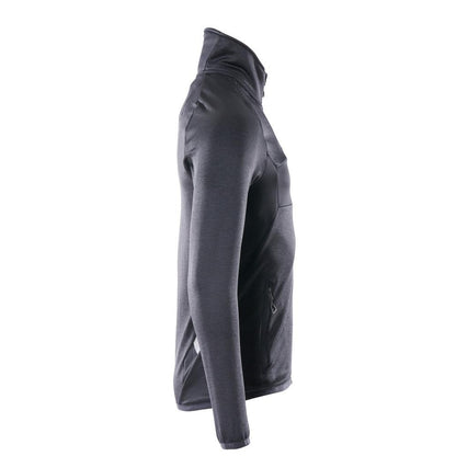 Pull polaire avec veste courte zippée en micropolaire