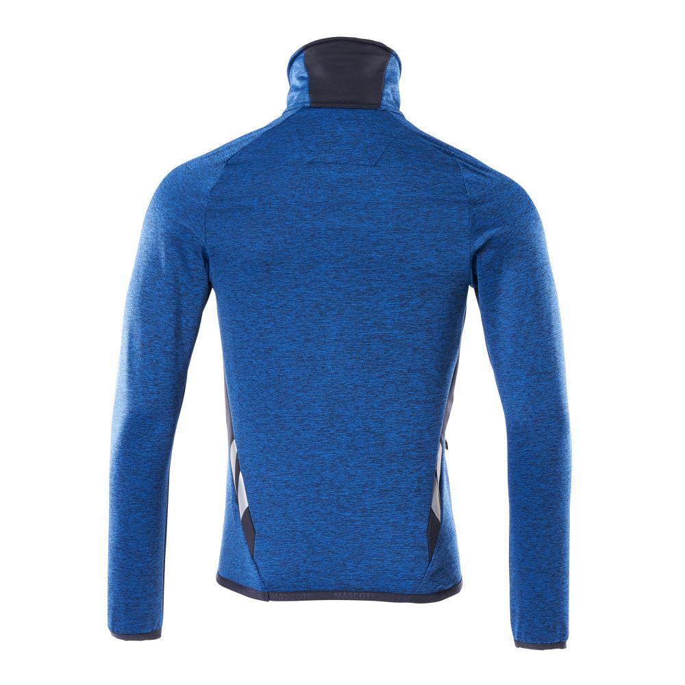 Pull polaire avec veste courte zippée en micropolaire