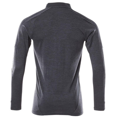 Polo-Shirt mit COOLMAX® PRO, Langarm Polo-shirt