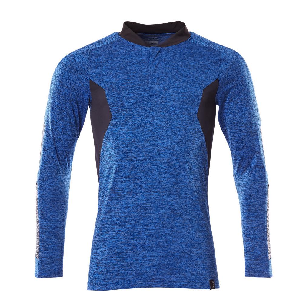 Polo-Shirt mit COOLMAX® PRO, Langarm Polo-shirt