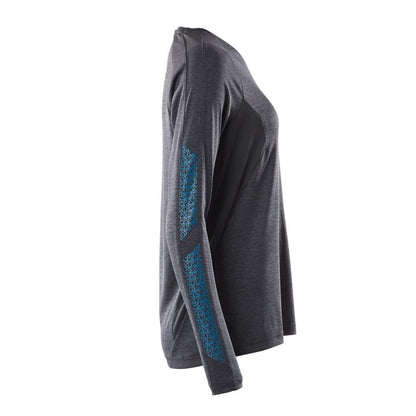 T-Shirt, Damen, mit COOLMAX®, Langarm T-shirt