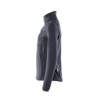 Maglione lavorato a maglia con cerniera, cardigan da donna