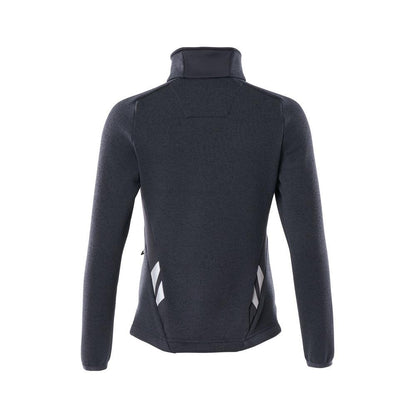 Maglione lavorato a maglia con cerniera, cardigan da donna