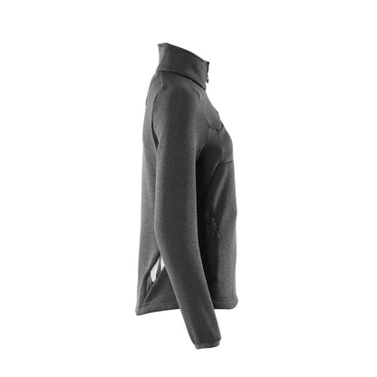 Maglione lavorato a maglia con cerniera, cardigan da donna
