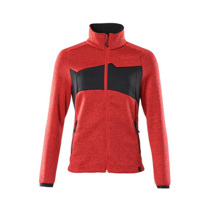 Maglione lavorato a maglia con cerniera, cardigan da donna