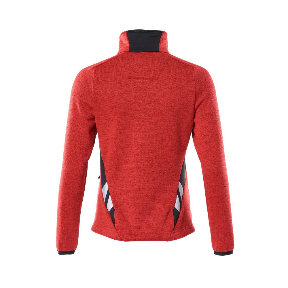 Maglione lavorato a maglia con cerniera, cardigan da donna