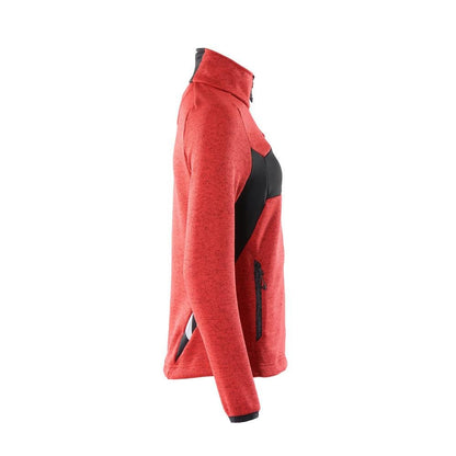 Maglione lavorato a maglia con cerniera, cardigan da donna