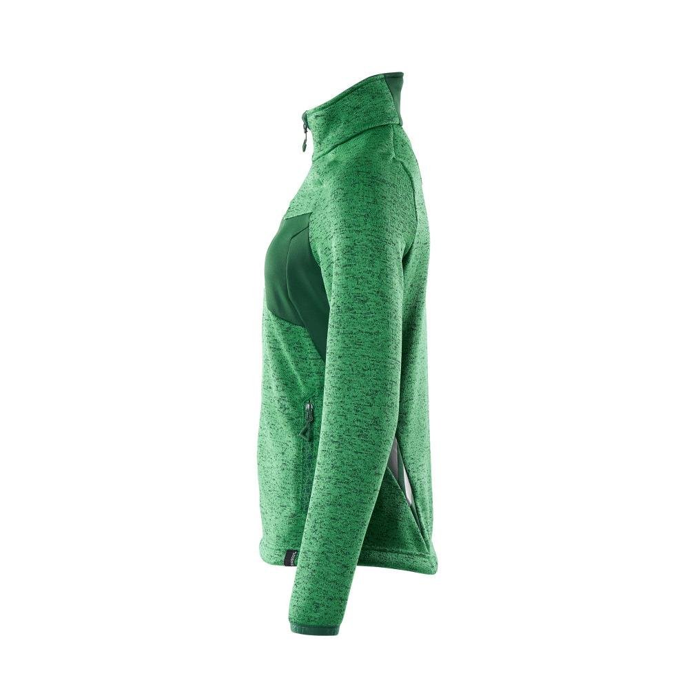 Maglione lavorato a maglia con cerniera, cardigan da donna