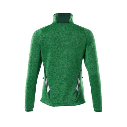 Maglione lavorato a maglia con cerniera, cardigan da donna