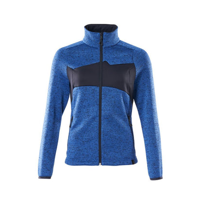 Maglione lavorato a maglia con cerniera, cardigan da donna