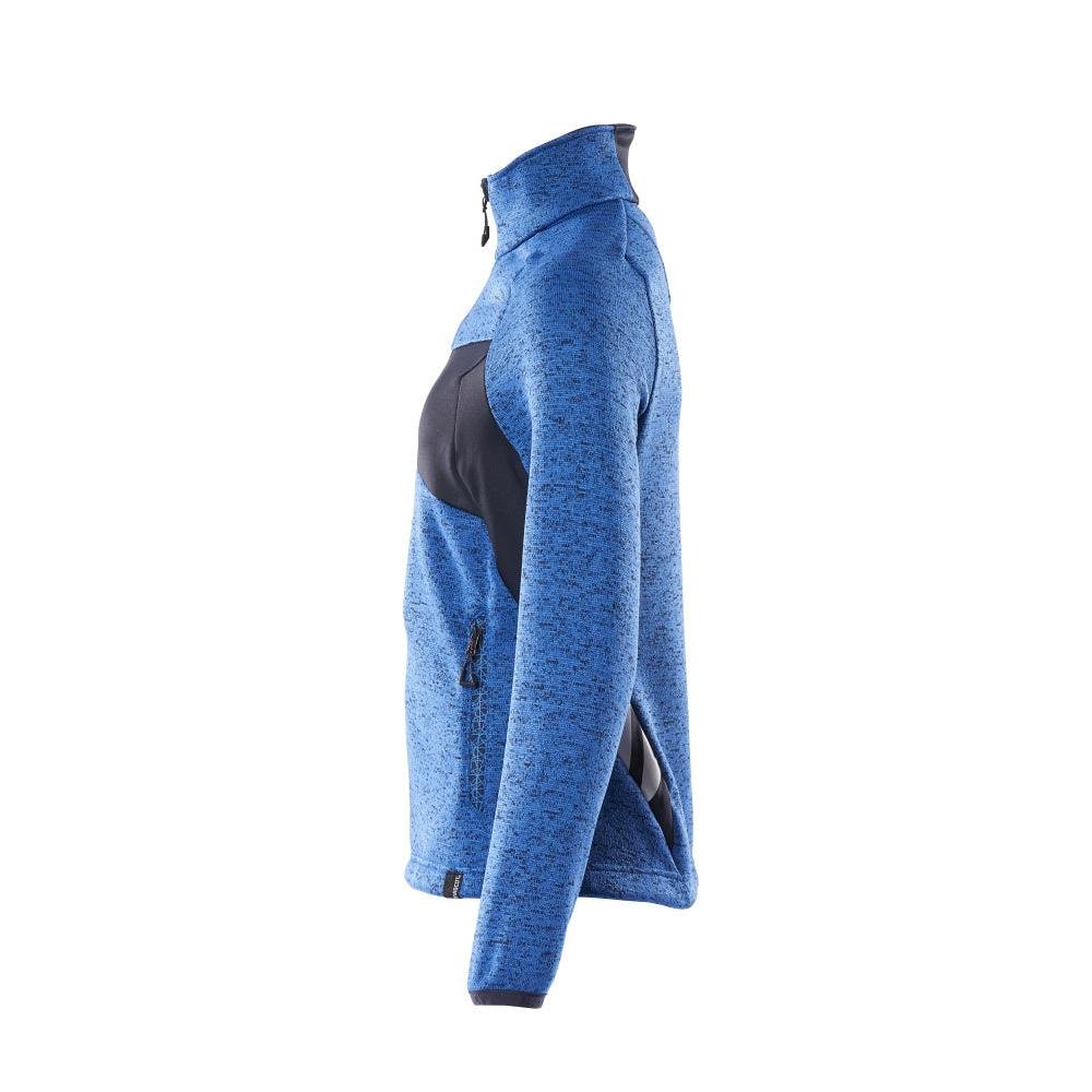 Maglione lavorato a maglia con cerniera, cardigan da donna