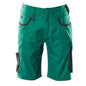Pantaloncini, pantaloncini leggeri, verde/nero